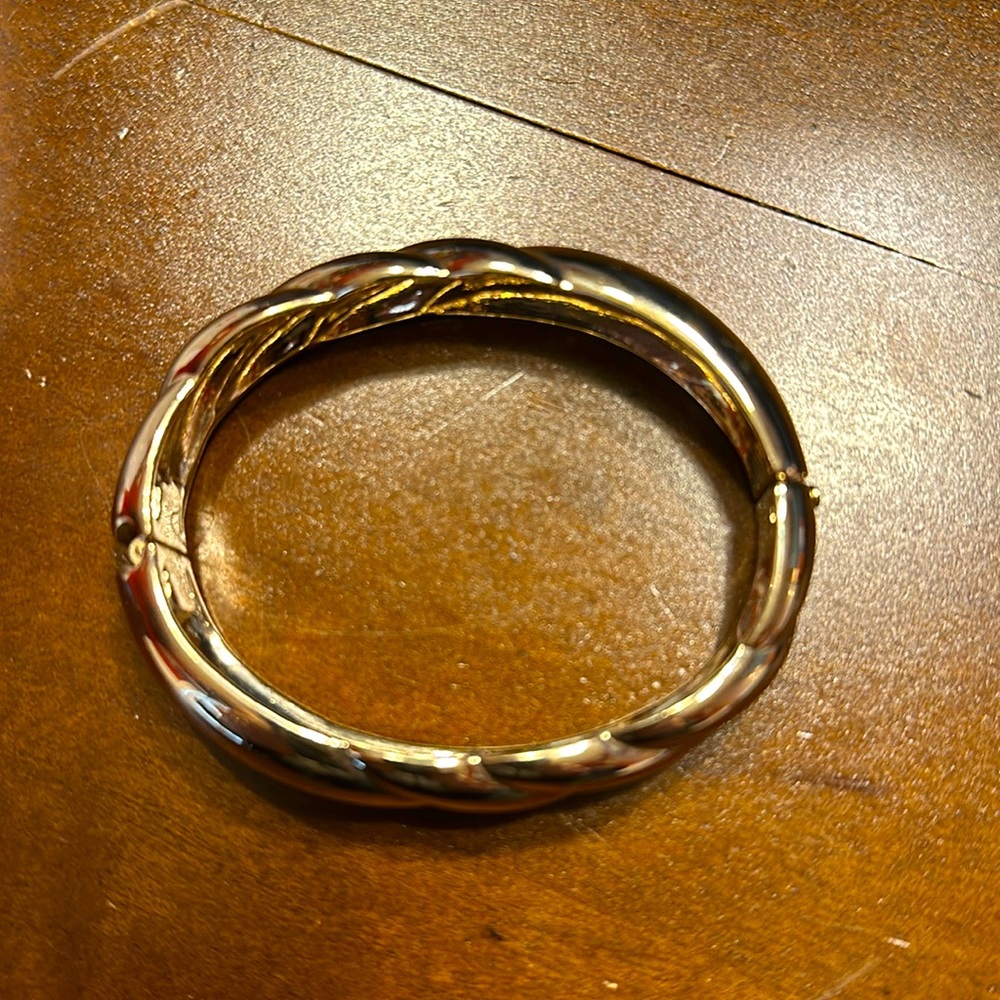 Beautiful golden bracelet for women
